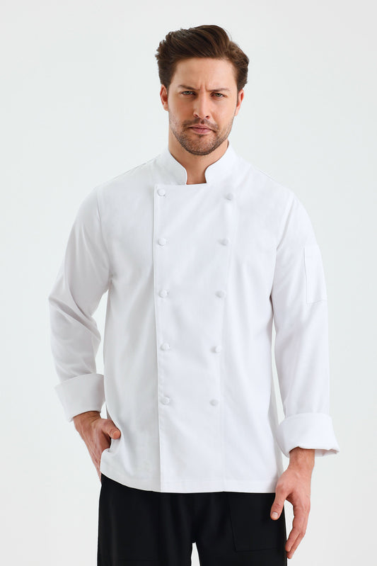 Klasik Unisex Şef Ceketi